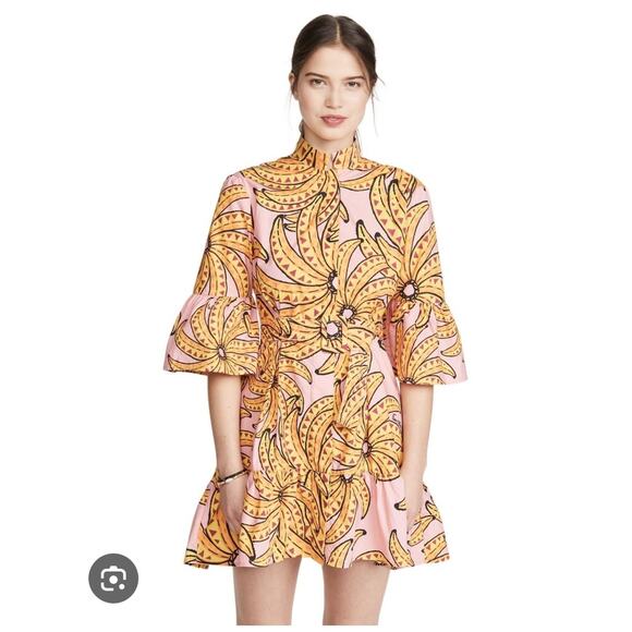 Anthropologie Dresses & Skirts - Anthropologie Farm Rio Womens Banana Floral Mini Dress XS New